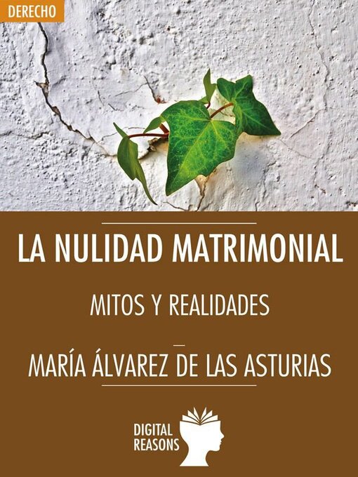 Title details for La nulidad matrimonial by María Alvarez de las Asturias - Available